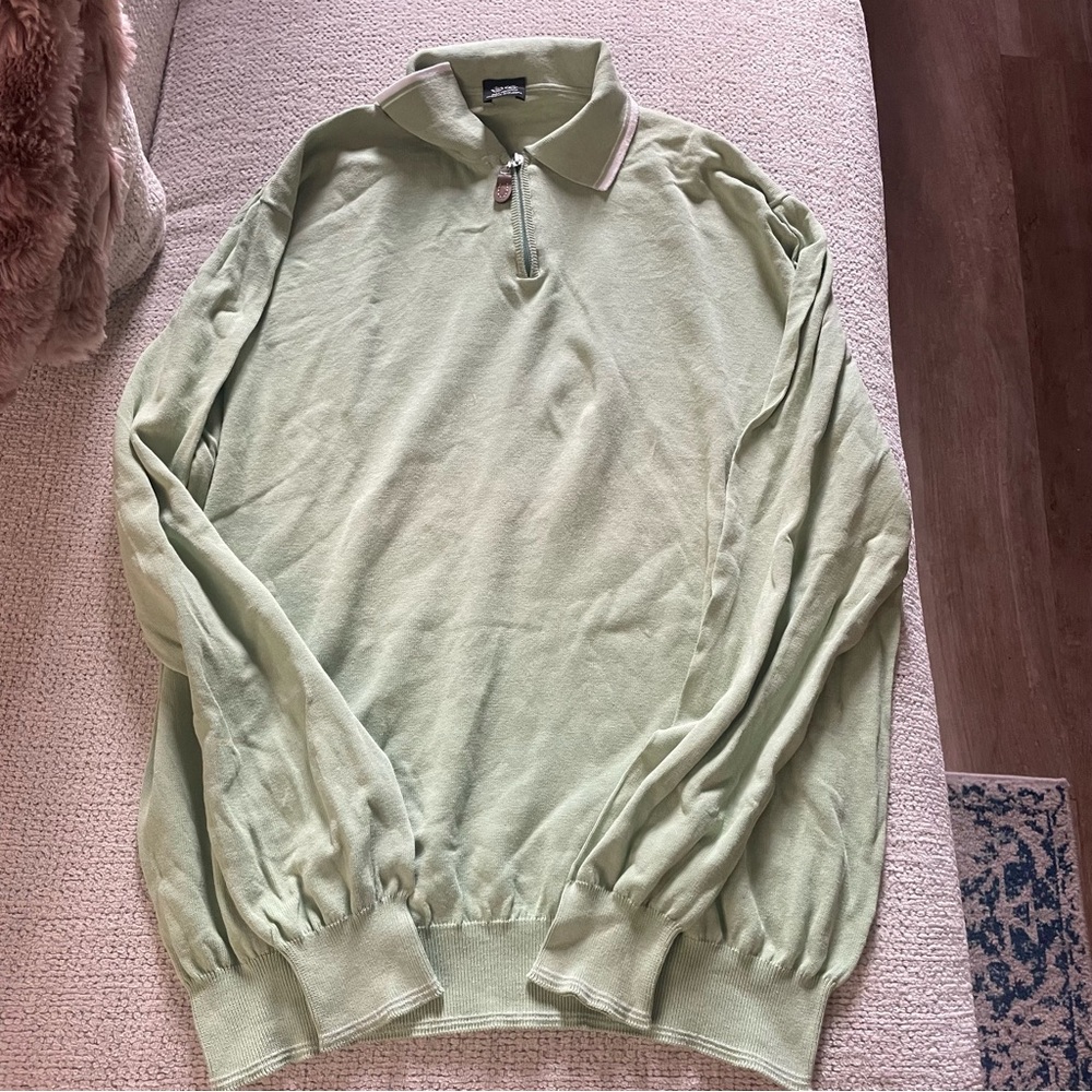 Battistoni men’s zipper sweater